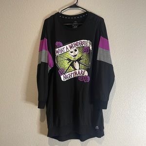 The Nightmare Before Christmas Sweater Nightgown